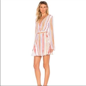 Revolve Sunset wrap mini dress